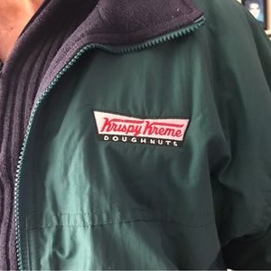 Krispy Kreme employee jacket